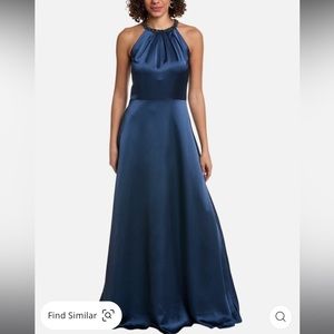 NWT Rickie Freeman for Teri Jon Satin Gown